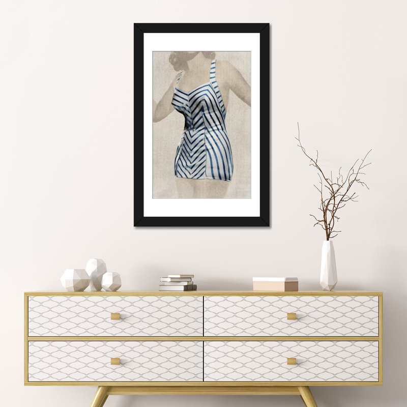 «Little Luxury II», impression sur toile, H 40 po x l 26 po x P 1,5 po, Papier d'art encadré noir, Pas de tapis