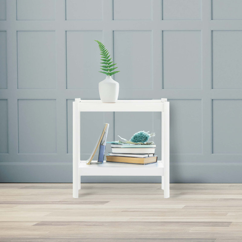 Table de chevet Yonda, Blanc