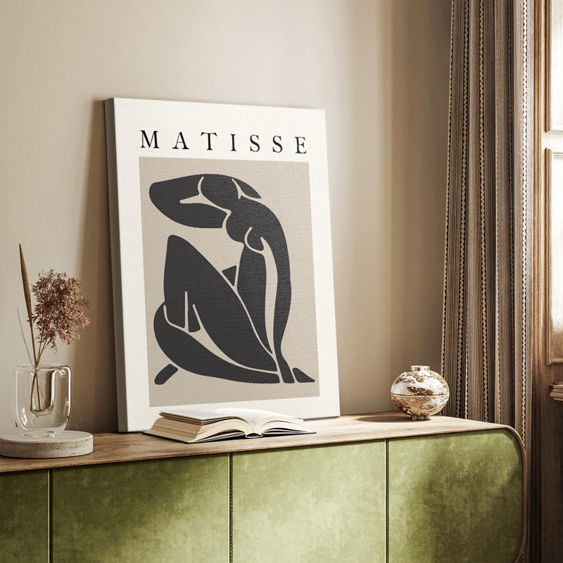Matisse Ccclxxx, reproduction d'art encadrée sur mesure, galerie Cavas, H 27 po x l 18 po