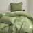 Linen Ruffled Duvet Cover Set-719712753-696302582