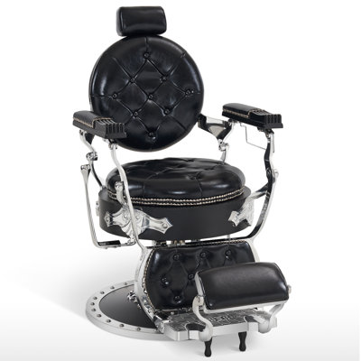 Keyra Heavy Duty Hydraulic Pump Reclining Barber Salon Chair
