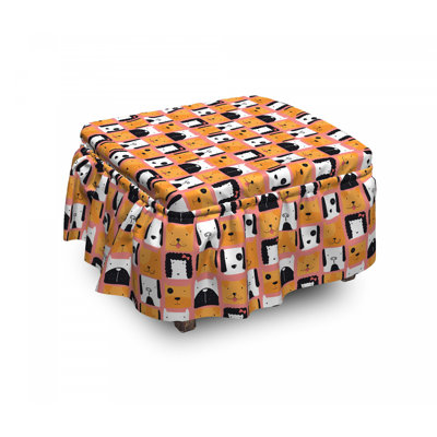 Ottoman Slipcover