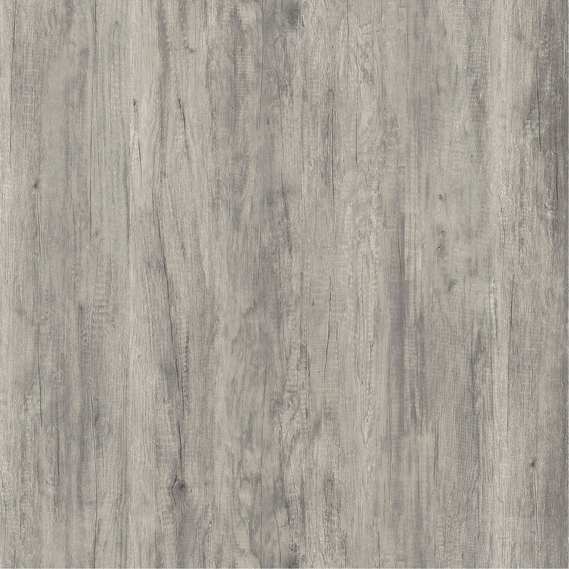 Bureau en forme de L à 3 tiroirs Tona Grey Driftwood, Light Gray
