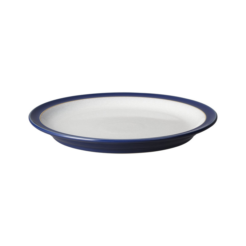Elements Blue S/4 Dinner Plates, Dark Blue