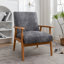 Fauteuil large classique Mid-Century moderne-129413030