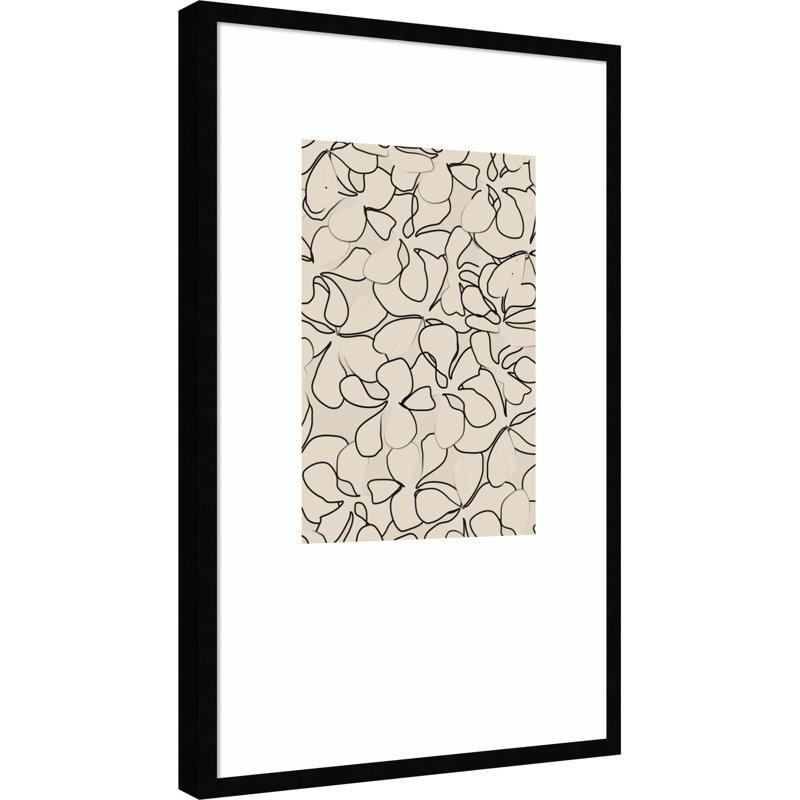 Reproduction d'art encadrée sans soudure, 33 x 21
