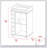 Stylish Dark Oak 2-Drawer Nightstand with Modern Design and Ample Storage for Bedrooms and Living Rooms-1892260375