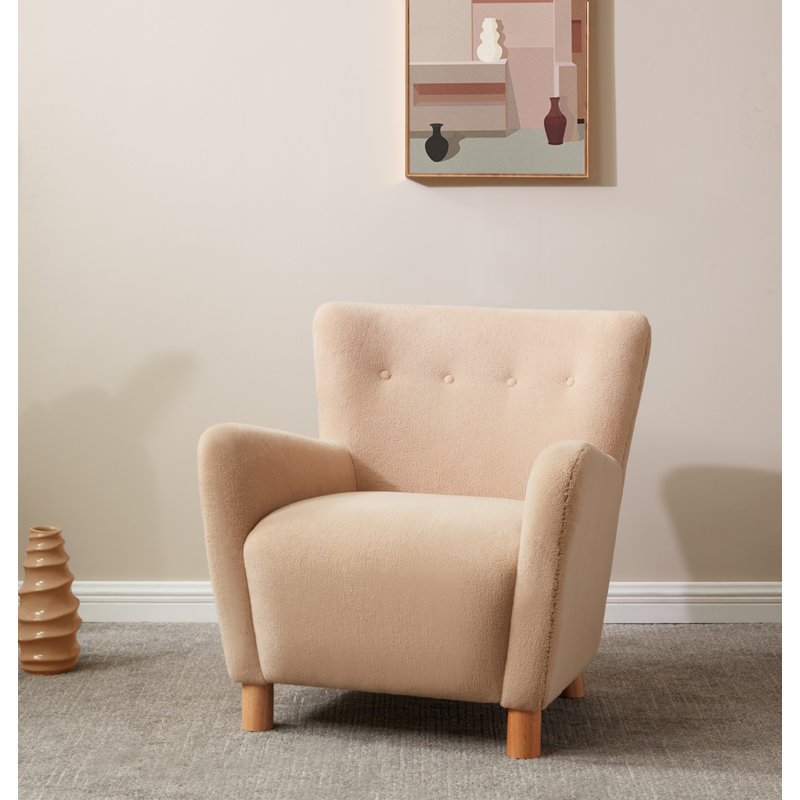 Winta Upholstered Armchair, Tan