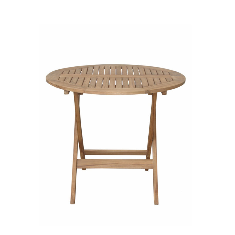 Chester Outdoor Round Teak Bistro Table