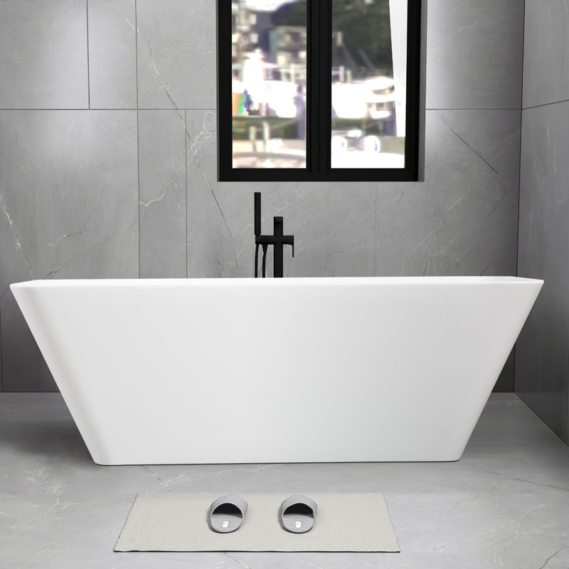 Maxxim 75 mm W Freestanding Acrylic Bath