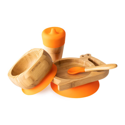 Bamboo Snail Plate Gift Set