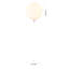 Luminaire ballon encastré en acrylique blanc 1 lumière 9,84 po Navii-1509751685