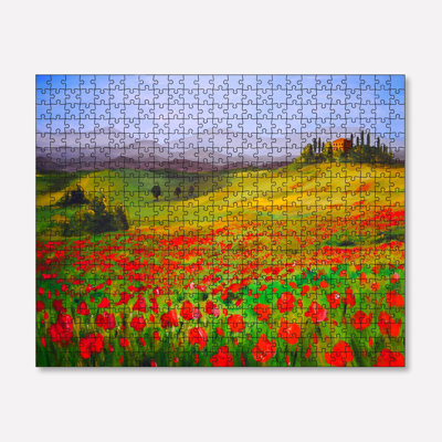 500-Piece Puzzle, 100% Cardboard, 18.9 x 13.4 inches | Box Size: 13.2 x 9.1 x 2.0 inches | Perfect for Family Fun & Relaxation, High-Quality, Durable Pieces for Easy Assembly, Ideal Gift for Puzzle Lovers