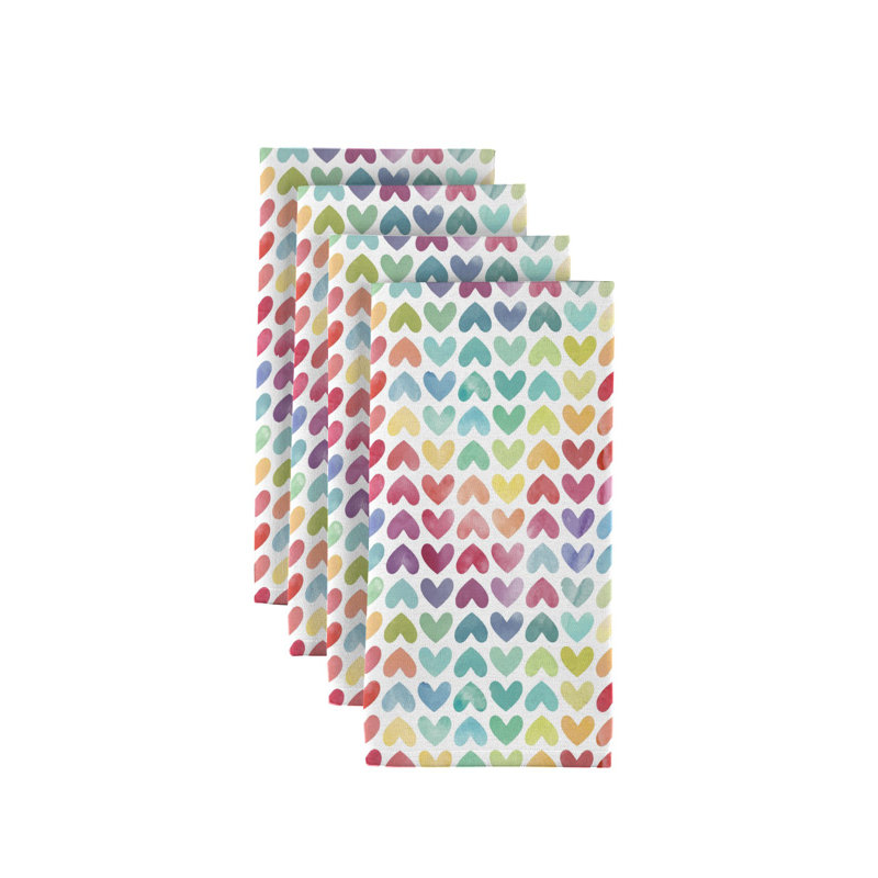 Polyester Geometric Square Napkin