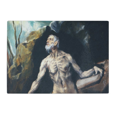 Saint Jerome by El Greco Chopping Board