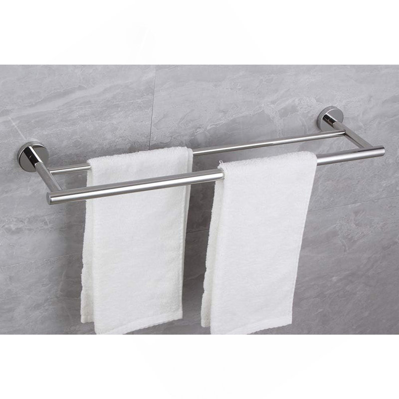 Porte-serviettes mural 23,6 po, Chrome chrome