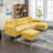 Mayke 111'' Velvet Sofa-571912158