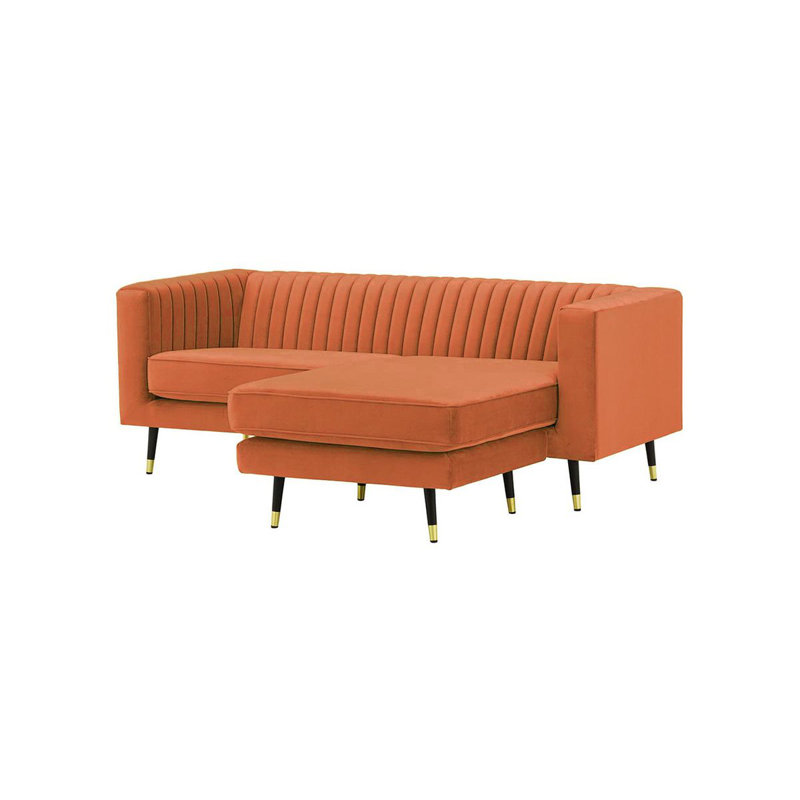 Monaville Universal Corner Sofa, Orange