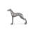 Posing Dog Statue