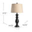 Lampe de table 28 po Wynter