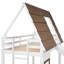 Lit superposé avec toit Wood House-1578318723