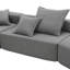 Canapé modulaire en L surdimensionné Boneless