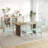 17.5'' H Solid Wood Side Chairs Modern Farmhouse Dinning Chairs Set of 4-1657262879