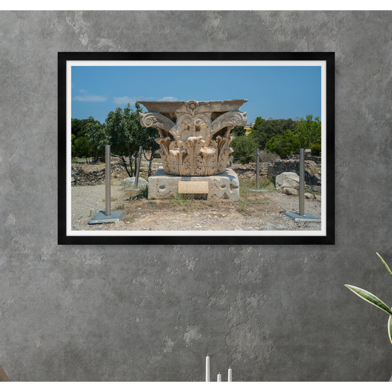 Corinthian Framed Photographic Print