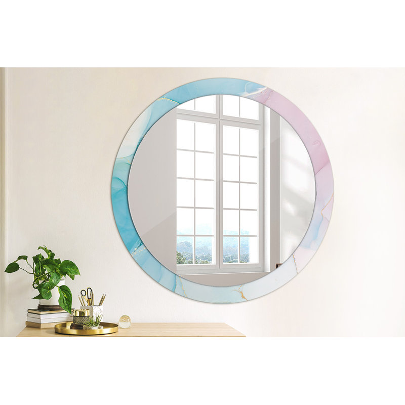 Huldar Glass Flat Wall Mirror