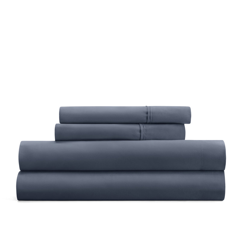 Ensemble de draps 4 pièces Ultra Soft, Ensemble de draps pour lit double avec 2 taies d'o, Pierre