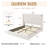 Velvet Hydraulic Lift Up Storage Upholstered Platform Bed With Wooden Slats And Vertical Stripes Wingback Headboard-1420703389-1420703388