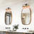 3 - Light Dimmable Modern Black/Brass Vanity Light-1486831009