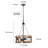 Aziz 3 - Light Candle Style Drum Chandelier