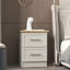 August Grove 2 Drawer Bedside Table-91717319
