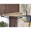 Parasol solaire pour terrasse 2,5x2,5m carré, imperméable, avec base en croix pour terrasse de jardin, cour arrière, parasol carré à énergie solaire, eau, jardin, terrasse, espace