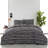 Marimekko Rasymatto Black Cotton Comforter Set-2013394666
