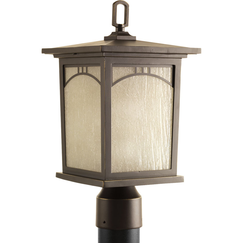 Lanterne suspendue d'extérieur à 1 ampoule Shmuel, H 15,75 po x l 8 po x P 8 po