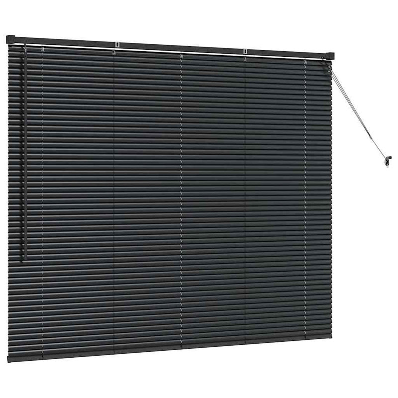 Venetian Blind, 130cm L x 155cm W, Black