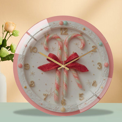 Horloge murale de Noël 12 po