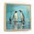 White Picture Framed