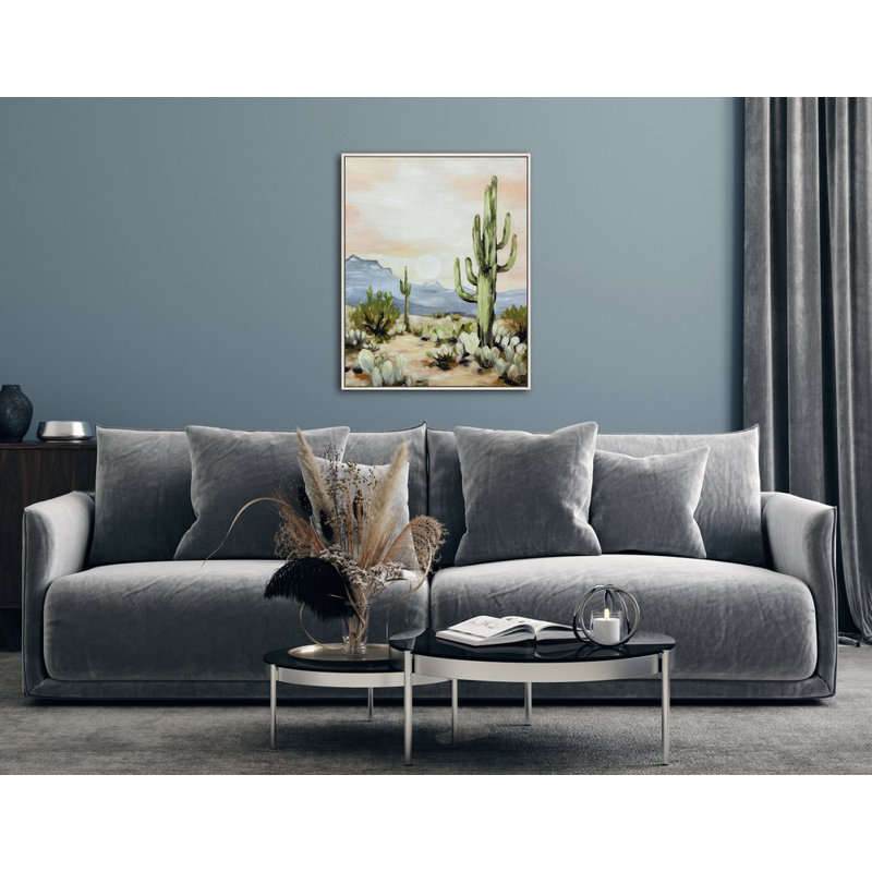«Desert Morning II», art mural sur toile