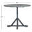 Chrystin Round Acacia Outdoor Dining Table , 35.4'' in. W 35.4'' in. D-2056614323