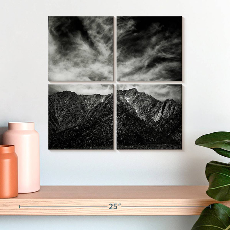 Alvord, sommet du mont Whitney, tempête, H 18 po x l 18 po