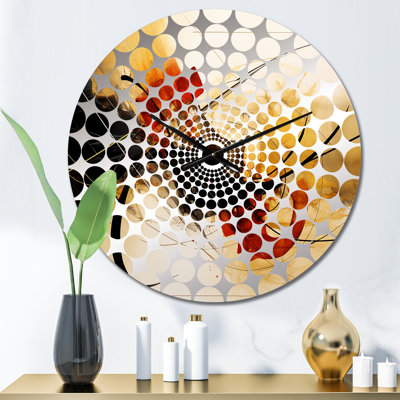 Gwenyth - Horloge murale formes abstraites