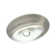 Asana Metal Oval Undermount Bathroom Sink with Overflow