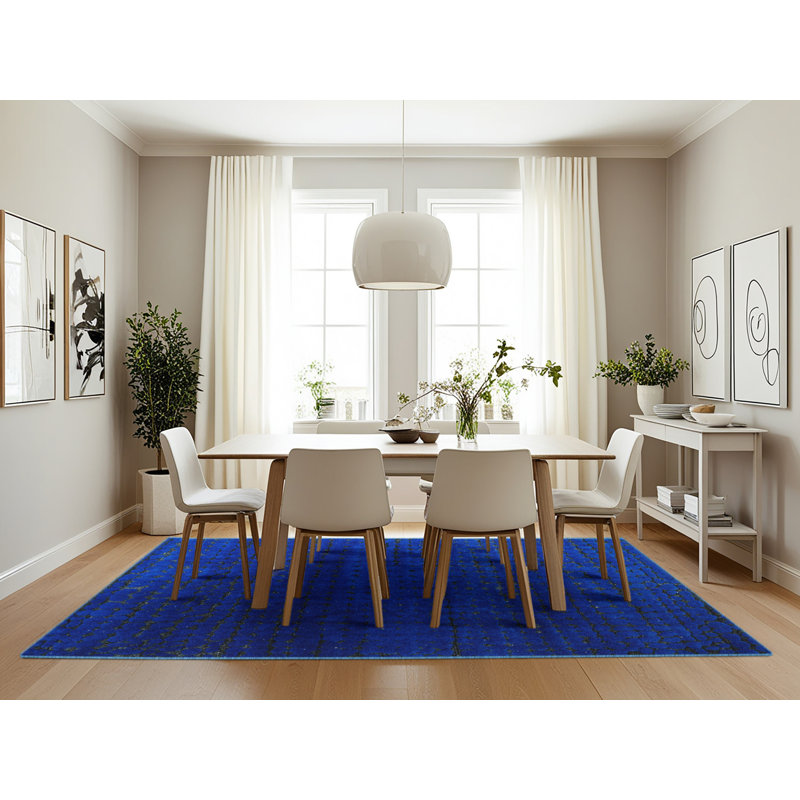 Abstract Indoor Rug, Rectangle 7' x 10'