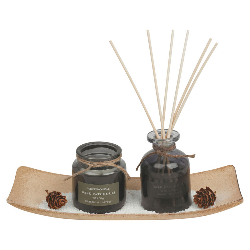 Shiiba Reed Diffusers And Sticks, Dark Patchouli