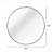 Metal Round Bathroom Mirror-2004299639