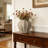 Rustic Stone-Finish 11.61'' Fluted Ceramic Vase