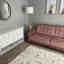 Stetson 80" Velvet Square Arm Sofa Bed